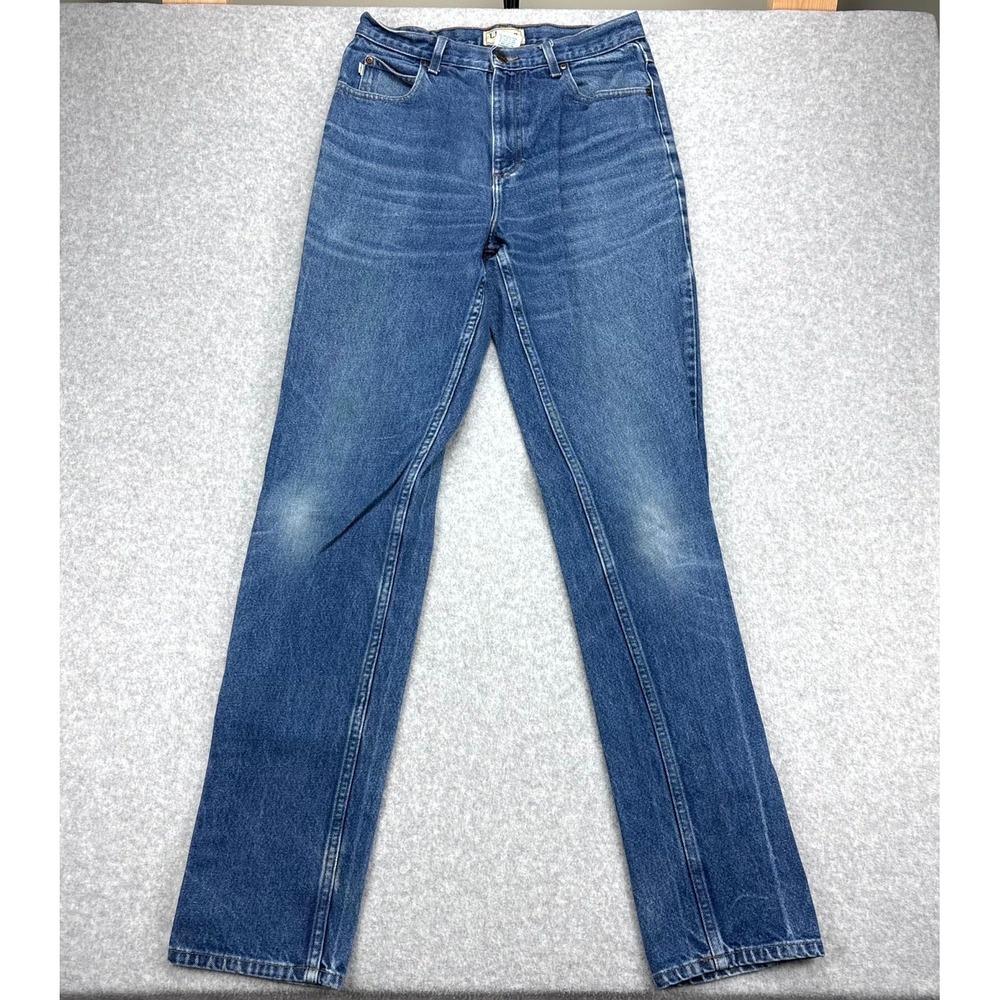L.L. Bean Jeans Mens 31x36 Blue Stonewashed Denim Double L Straight Classic Fit
